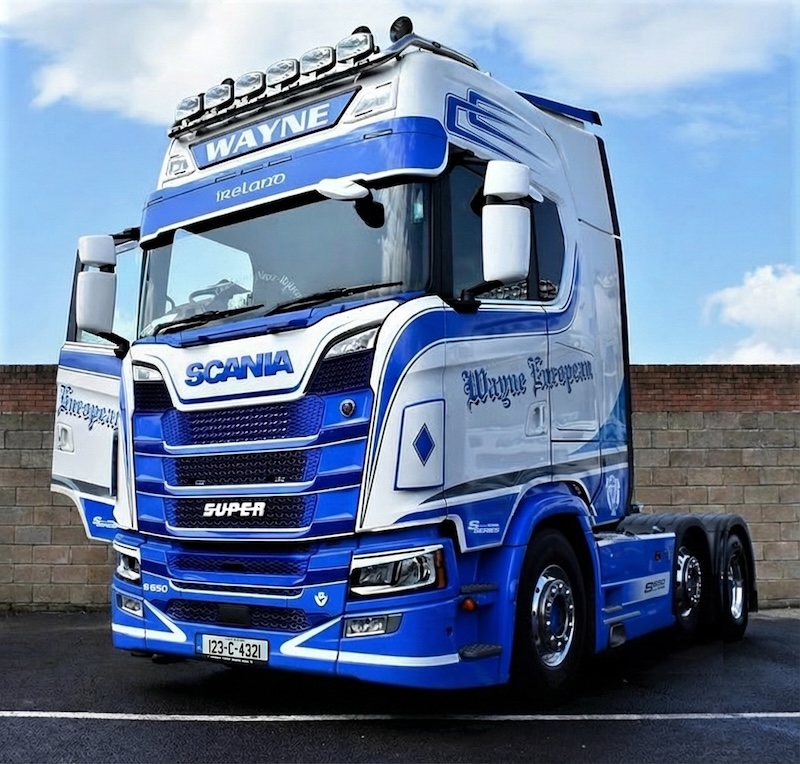 Truck scanned by OnYard vehicle recognition